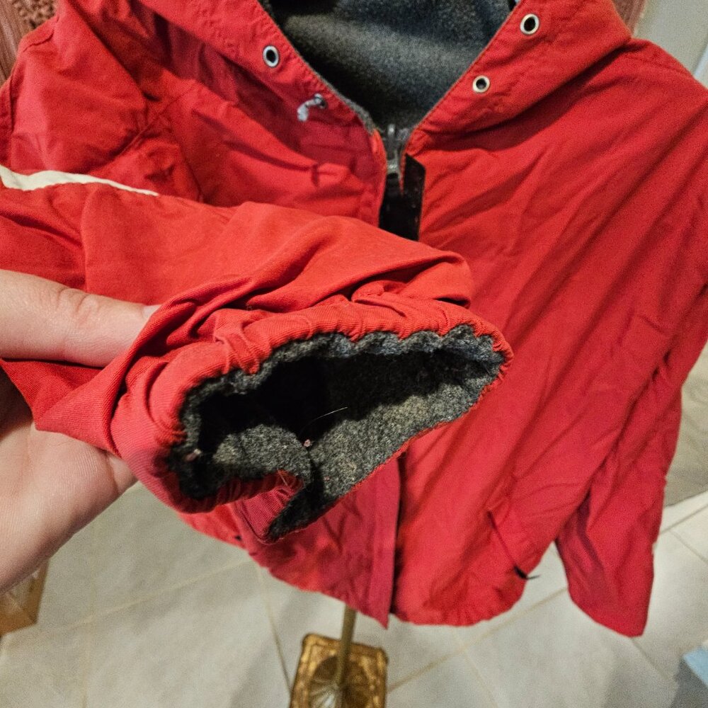 Red Zip Up Jacket - Picture 4 of 8